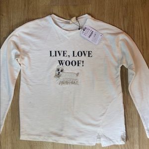 Zara Girls Long Sleeve Tee